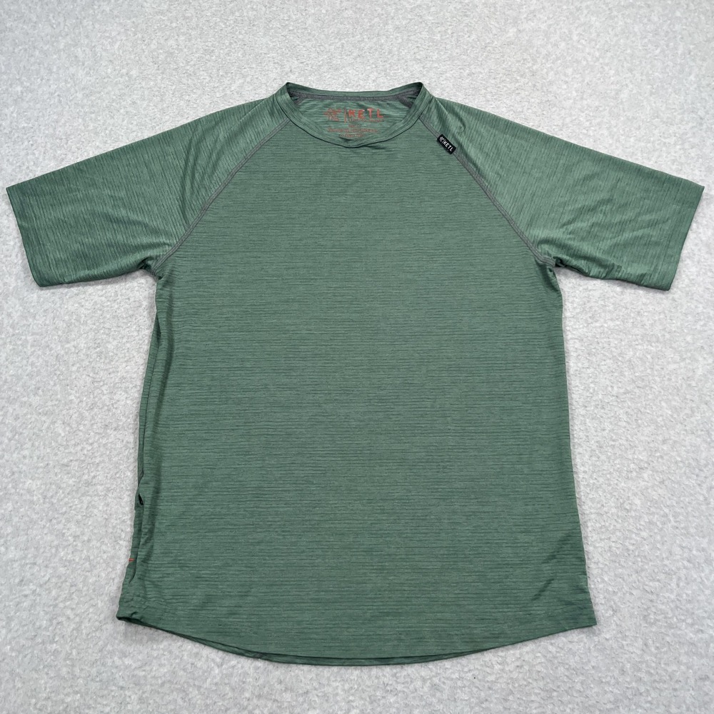 Ketl Wayward Performance Tee Mens Large Green Short Sleeve Mountain Bike Shirt